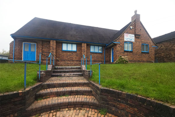 Hygan Products Ltd building premises location showing an old church converted into the business 